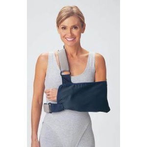 7984163 Immobilizer Shoulder With Foam Straps Poly Cotton Nvy Sm 7x14 Part 7984163 by DJO Inc Qty of 1 Unit