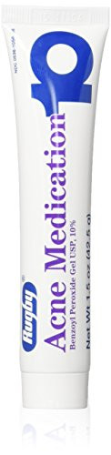 Benzoyl Peroxide 10  Generic for Persa Gel 10 Maximum Strength Acne Medication Gel for Treatment and Prevention of Acne Pimples Acne Blemishes Blackheads or Whiteheads 15 oz per Tube Pack 6 Total 9 oz
