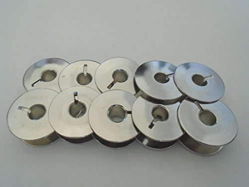 NGOSEW 30 Metal Bobbins For Juki TL-2000Qi, TL-2010Q, TL-2200QVP Mini # 55623S