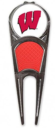 Wisconsin Badgers Official NCAA 3 Divot Tool Ball Marker by McArthur