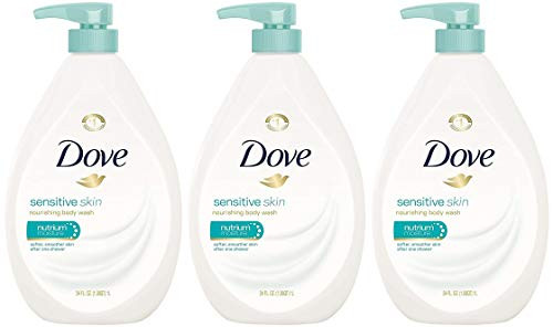 Dove Body Wash Sensitive Skin Pump 34 Ounce Pack of 3
