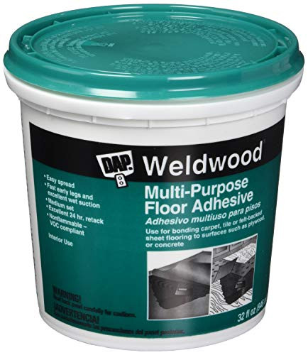 DAP 7079800141 Multi Purpose Floor Adh Qt Raw Building Material Off White