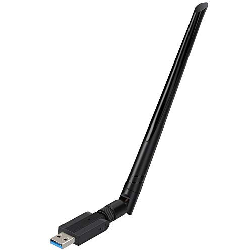 USB WiFi Adapter 1200Mbps Onvian USB 30 Wireless Network Adapter 80211ac WiFi Dongle with Dual Band 24GHz 58GHz 5dBi Antenna Supports Windows 10 8 7 Vista XP Mac1061013 Linux