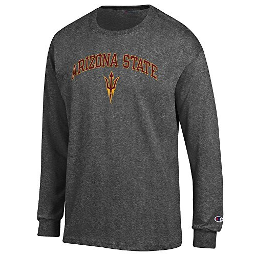 Elite Fan Shop Arizona State Sun Devils Long Sleeve Tshirt Varsity Charcoal Medium Elite Fan Shop Arizona State Sun Devils Long Sleeve Tshirt Varsity Charcoal Medium