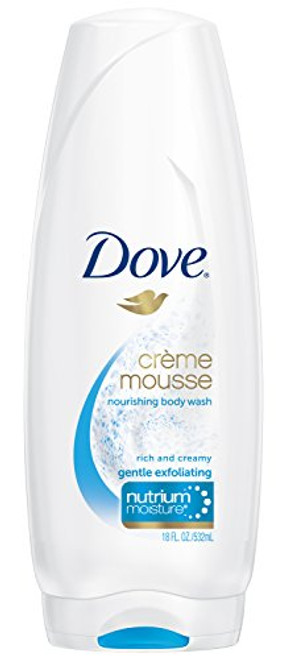 Dove Nourishing Body Wash Crème Mousse Gentle Exfoliating 18 ounce Dove Nourishing Body Wash Crème Mousse Gentle Exfoliating 18 ounce