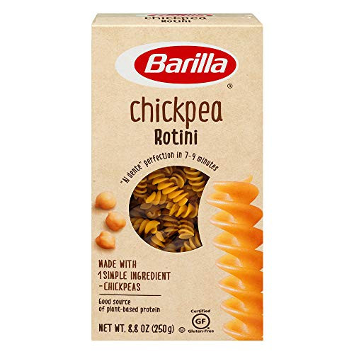 Barilla Chickpea Pasta Gluten Free Pasta Rotini 88 Ounce Pack of 10