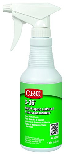 CRC 03007CS CRC 336 MultiPurpose Lubricant  Corrosion Inhibitor 16 fl oz 16 fl oz Bottle Pack of 12
