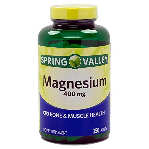 ONLY 1 IN PACK Spring Valley Magnesium 400 Mg 250 Tablets