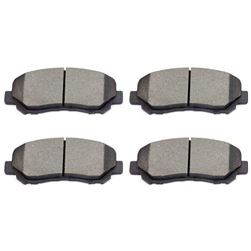 Ceramic Discs Brake PadsSCITOO 4pcs Front Brake Pads Brakes Kits fit for 2015 2016 Chrysler 200 2013 2014 2015 2016 Dodge Dart