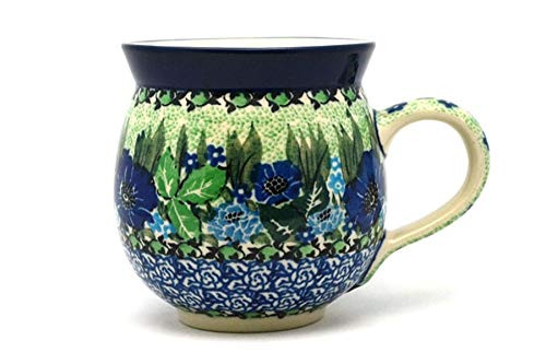 Polish Pottery Mug  11 oz Bubble  Unikat Signature U4629
