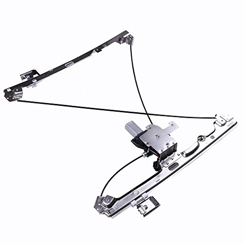 Front Left Drivers Side Power Window Regulator with Motor Assembly Replacement fit for 2007 ChevroletGMC SilveradoSierra 20002006 Cadillac Escalade 20002006 Chevrolet Avalanche Silverado 741644