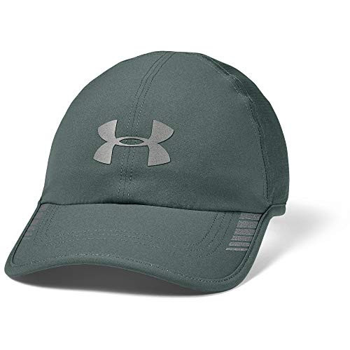 Under Armour Mens Launch ArmourVent Cap  Lichen Blue 424Silver Reflective  One Size Fits All