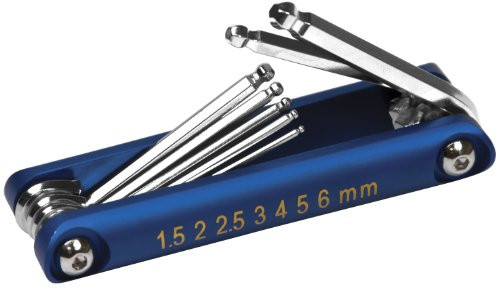 Performance Tool 20148 7pc Aluminum 7-Piece Metric Hex Key Set