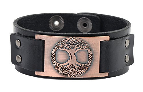 Skyrim Vintage Bracelet Tree of Life Sigil Charm Snap Button Bangle Viking Runes Amulet Jewelry for Men and Women Antique BrassBlack Skyrim Vintage Bracelet Tree of Life Sigil Charm Snap Button Bangle Viking Runes Amulet Jewelry for Men and Women Antique BrassBlack