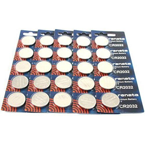 CR2032 Renata Watch Batteries 25Pcs