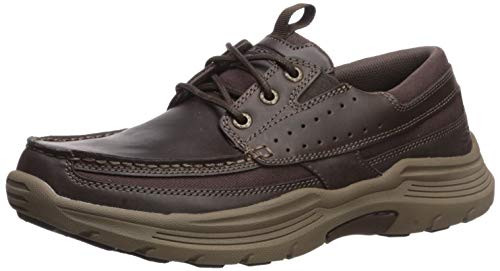 Skechers Relaxed Fit Expended  Menson Dark Brown 10 D M
