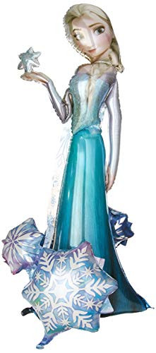 Anagram 7 Elsa The Snow Queen Airwalkers Foil Balloon 57 Multicolored