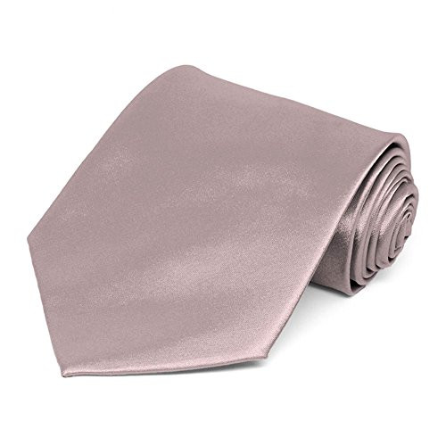 TieMart Quartz Solid Color Necktie