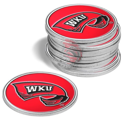LinksWalker NCAA Western Kentucky Hilltoppers - 12 Pack Ball Markers