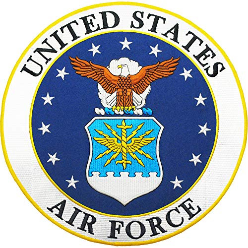 United States Air Force USAF Seal Embroidered 12 ExtraLarge Patch