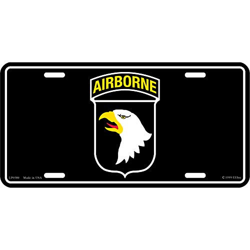Artisan Owl United States Army 101st Airborne Automobile Metal License Plate Including Fastener Screws Artisan Owl United States Army 101st Airborne Automobile Metal License Plate Including Fastener Screws