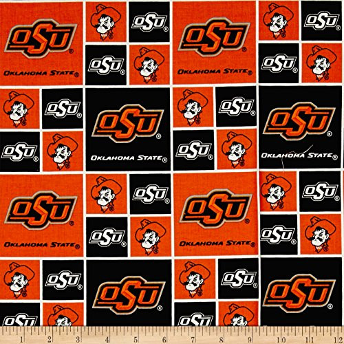 Sykel Enterprises NCAA Oklahoma State Cowboys Broadcloth Yard Multi