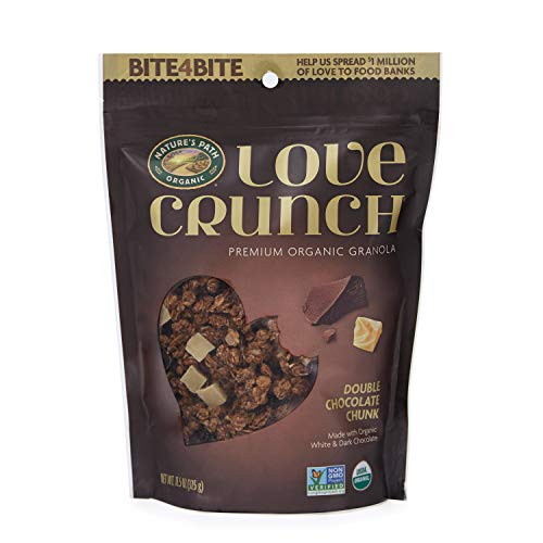 Natures Path Organic Love Crunch Premium Granola Double Chocolate Chunk 115 Ounce Pack of 6