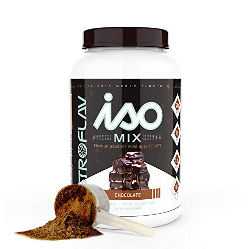 AstroFlav IsoMix Premium Whey Protein Isolate Powder Advanced Protein with BCAAs and EAAs for Muscle Building 25g Instantized Whey Protein Isolate 30 Servings Chocolate AstroFlav IsoMix Premium Whey Protein Isolate Powder Advanced Protein with BCAAs and EAAs for Muscle Building 25g Instantized Whey Protein Isolate 30 Servings Chocolate