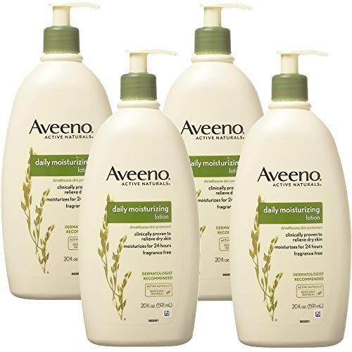 Active Naturals Daily Moisturizing Lotion NEW 4 packs of 20 FL oz Pump