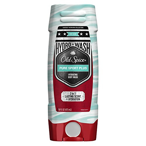 Old Spice Hydro Body Wash Hardest Working Collection Pure Sport Plus 160 oz Pack Of 4