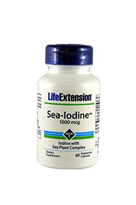 SeaIodine 1000 mcg 60 Vegetarian CapsulesPack2 SeaIodine 1000 mcg 60 Vegetarian CapsulesPack2