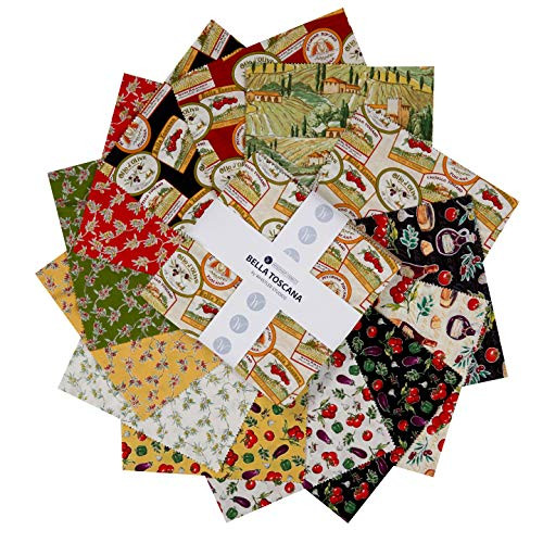 Windham Fabrics Windham Bella Toscana 10 Squares 42pcs Multi Each