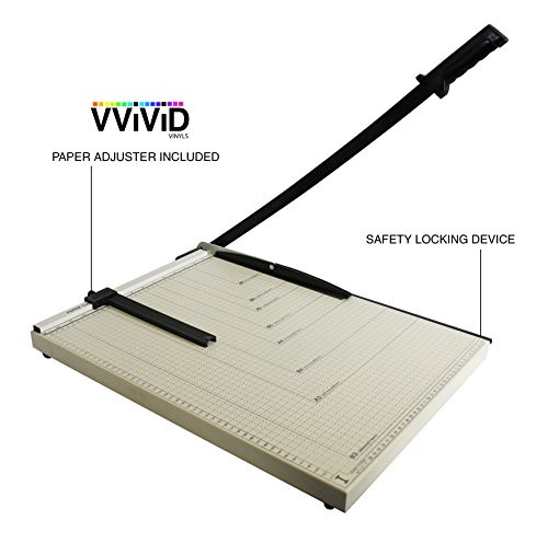VViViD Gridded Ruled Paper Cutter 21 x 16 Guillotine Cutter