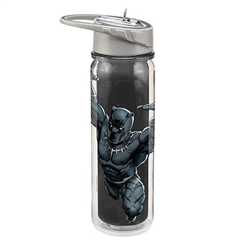 Vandor 56008 Marvel Black Panther Tritan Water Bottle