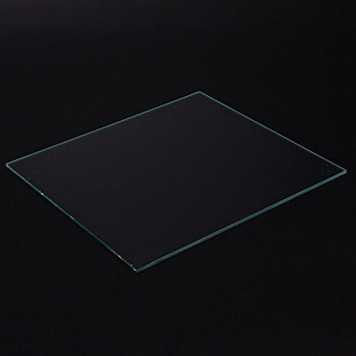 230mm x 150mm x 3mm Borosilicate Glass Build PlateBed for Flashforge Creator Makerbot Replicator 3D Printer 230x150x3mm Square
