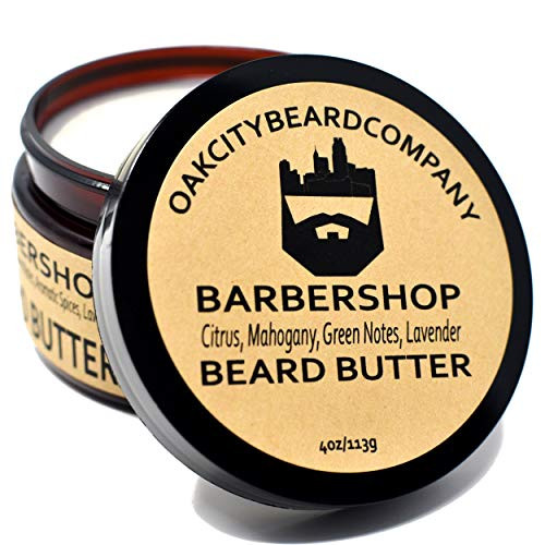 OakCityBeardCo  Barbershop  4oz Beard Butter  Beard Conditioner