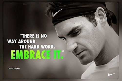 Roger Federer Poster Paper Print(12 Inch X 18 Inch, Rolled) By A-ONE POSTERS