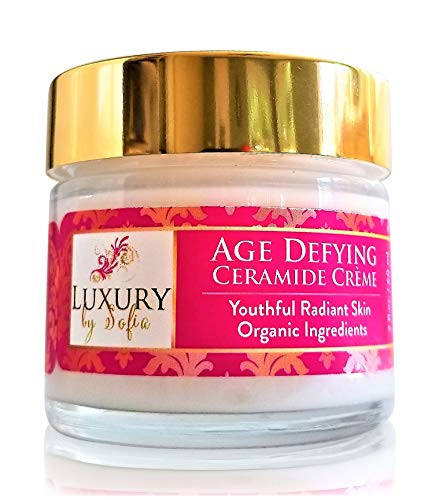 Age Defying Ceramide Cream to Boost COLLAGEN  Restore Skins Elasticity Strength  Exfoliates Brighten  Hydrates Skin  Organic  Natural Ingredients