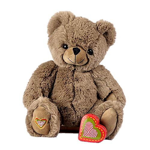 My Babys Heartbeat Bear  Cocoa Bear Stuffed Animal wa 20 sec Voice Recorder Perfect First Pregnancy Gift  Cocoa Bear