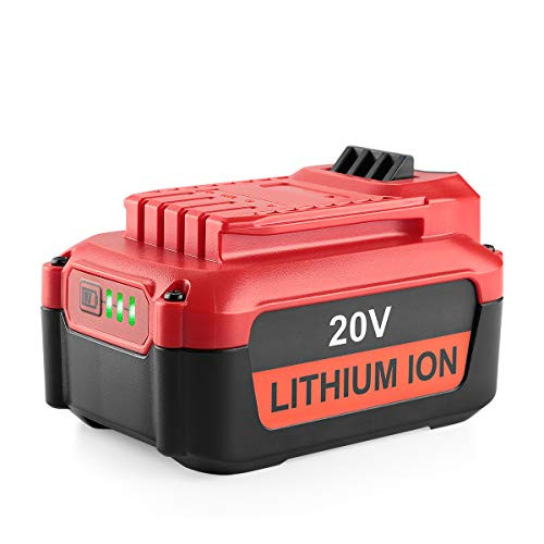 Powilling 50Ah 20V Lithiumion Battery for Craftsman V20 Lithium Ion Battery CMCB202 CMCB2022 CMCB204 CMCB2042 Craftsman V20 Battery