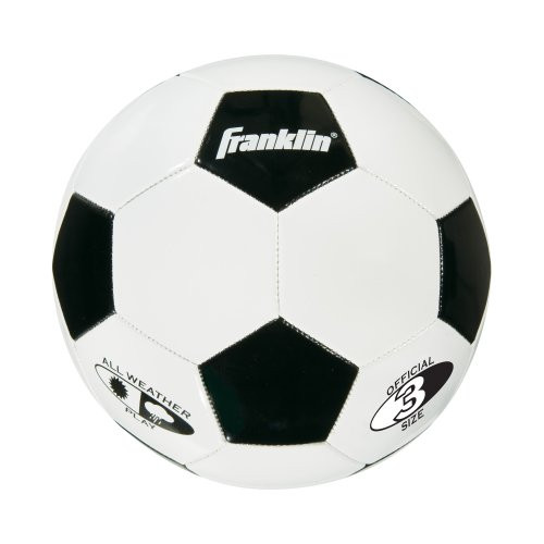 Franklin Sports Competition 100 Soccer Ball (Size 3, Assorted Colors)
