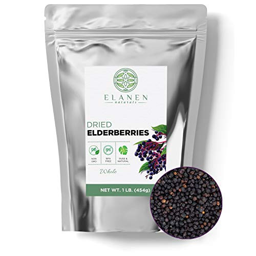 Dried Elderberries 1 lb 16 oz Contains Organic NonGMO Elderberries in NonBPA Packaging Whole European Elderberries Dried Organic Dried Elderberry Elder Berries Whole Dried Elderberries 1 lb 16 oz Contains Organic NonGMO Elderberries in NonBPA Packaging Whole European Elderberries Dried Organic Dried Elderberry Elder Berries Whole