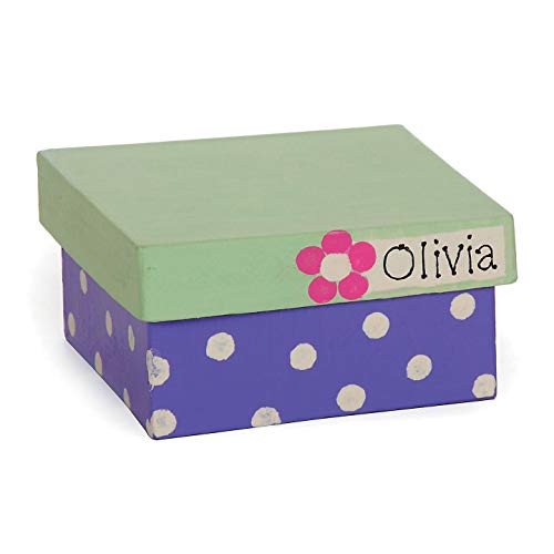 Darice Paper Mache Box Square 4 x 4 x 2 inch 6Pack 283336