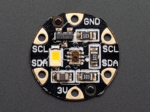 Adafruit Flora Color Sensor with White Illumination LED - TCS34725 [ADA1356]