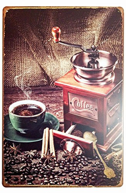 ERLOOD Freshly Brewed Coffee Tin Sign Wall Retro Metal Bar Pub Poster Metal tin Sign 12 X 8 ERLOOD Freshly Brewed Coffee Tin Sign Wall Retro Metal Bar Pub Poster Metal tin Sign 12 X 8