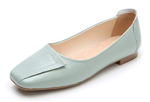 VenusCelia Womens Plain Dance Flat Shoe 75 M USPaleTurquoise