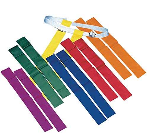 SS Worldwide Flag Football Set YellowGold Set of 12