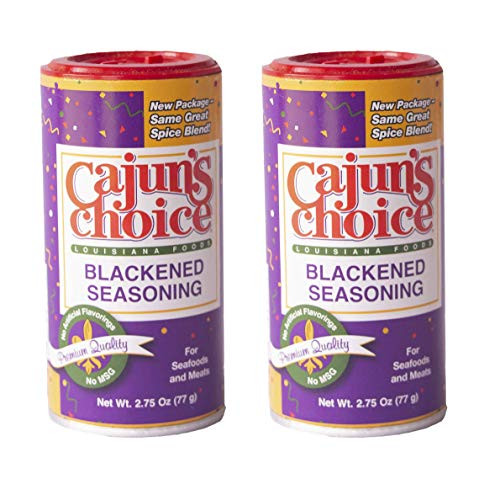 Cajun Choice Seasoning Blackened 275 OZ Pack of 2