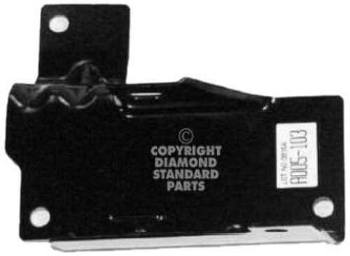 OE Replacement Chevrolet Silverado Front Driver Side Bumper Bracket Partslink Number GM1066167 OE Replacement Chevrolet Silverado Front Driver Side Bumper Bracket Partslink Number GM1066167