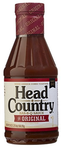 Head Country BarBQ Sauce Original 20 Ounce Pack of 6